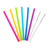 Environmentally friendly and practical Reusable Silicone Drinking Straws 