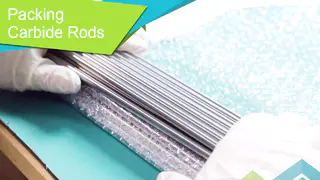 Packing Carbide rods