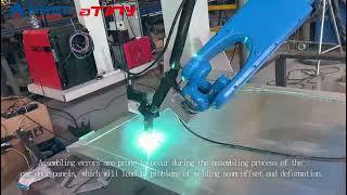 【ATINY】Application of welding seam tracking in the welding of integrated car door panel
