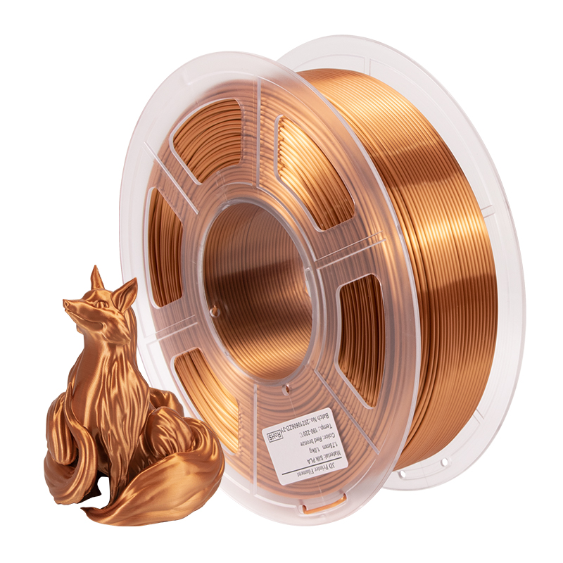 iSANMATE red bronze silk pla filament, 1.75mm 3d printer filament