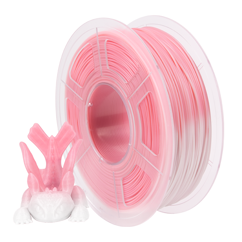 iSANMATE Red To White  Pla Temperature Color Changing filament  | 1.75mm 3d printer filament | Chinese Supplier