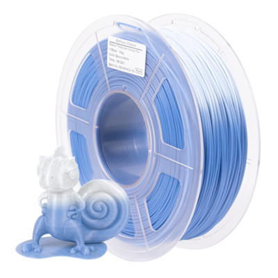 iSANMATE Blue To White  Pla Temperatur Color Changing filament  | 1.75mm 3d printer filament