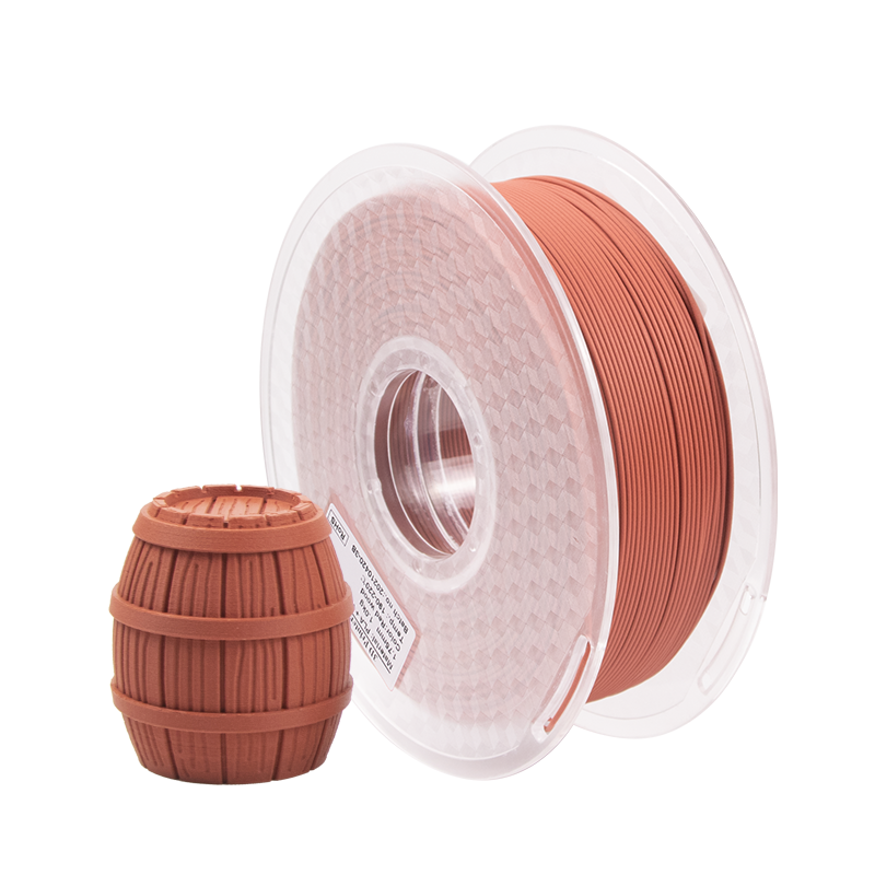 iSANMATE red wood filament | 1.75mm wood pla 3d printer filament | OEM ODM Service