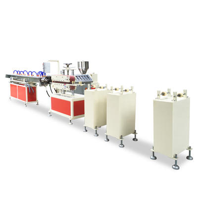 PP / PE / PVC / ABS Steel Coating Machine Linea di produzione di rivestimento in plastica per tubi metallici per applicazioni anticorrosione