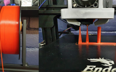 تجربة الطباعة من خيوط Isanmate 3D ---من عملائنا شيلي