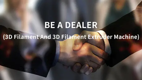 Werden Sie Wiederverkäufer (3D-Filament- und 3D-Filament-Extrudermaschine)