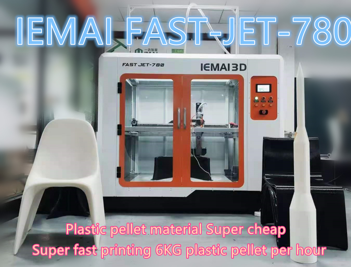 IEMAI Industrial Large Format 3d Printer for  Furniture