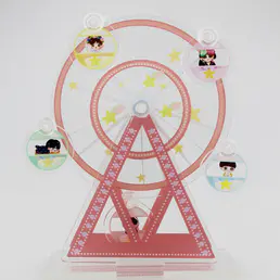 Ferris Wheel Acrylic Stand | PVC keychain | YH Craft