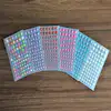 self-Adhesive Pearls Stick on face Pearls Sticker Sheets Pearls for Crafts Flat Back Pearl Assorted Size
