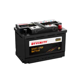 DYVINITY Start & Stop Batterie de voiture 12V70AH