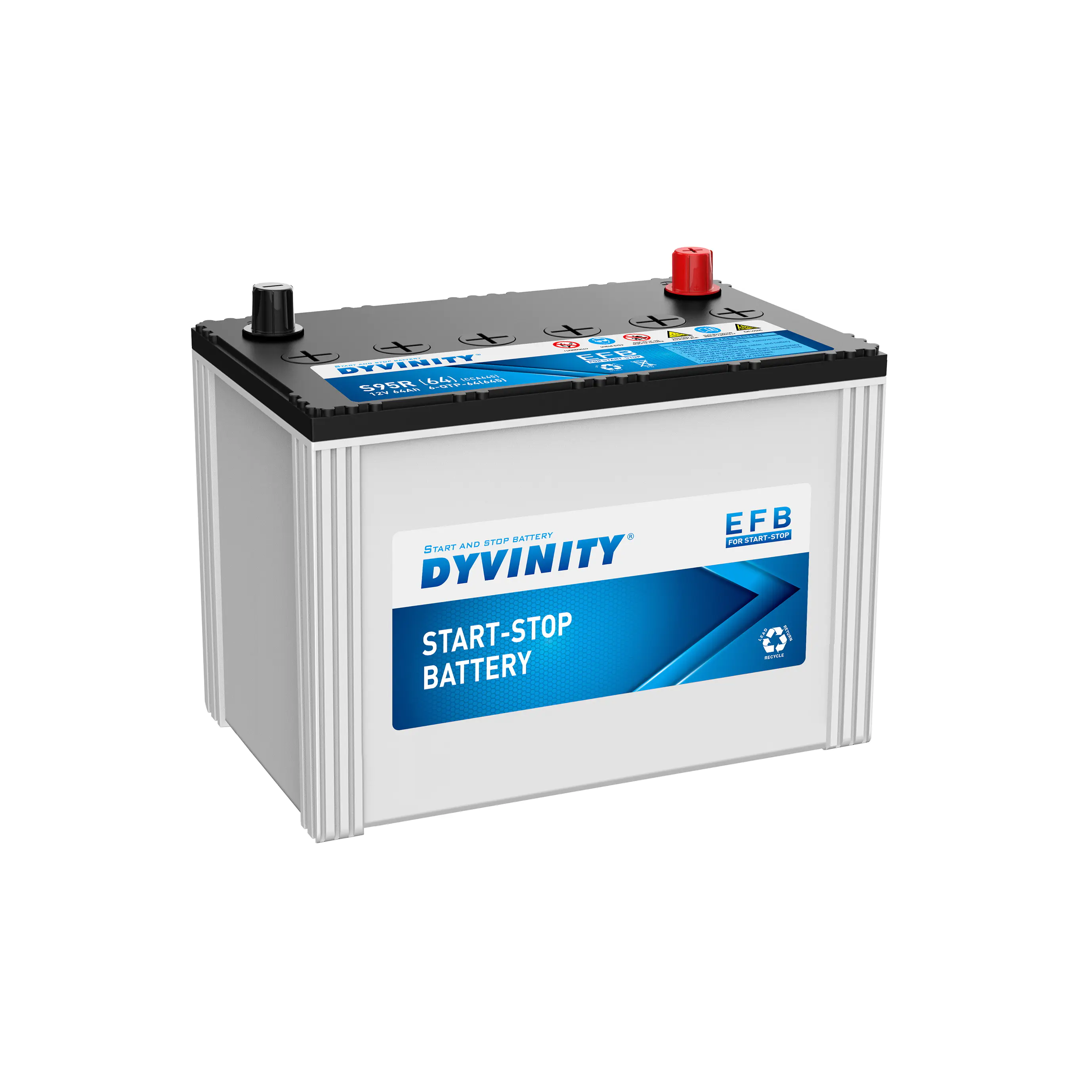 DYVINITY  EFB Start & Stop Car Battery 12V85AH