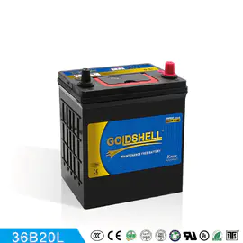 Batterie de voiture GOLDSHELL MF 36B20R / L 12V36AH