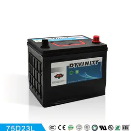 DYVINITY MF Batterie de voiture 75D23R/L 12V65AH