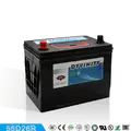 DYVINITY  MF Car battery 55D26R/L 12V55AH