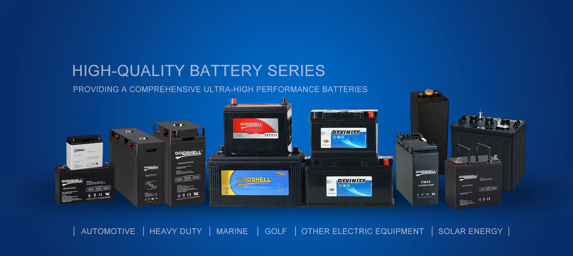 Car battery suppliers and manufacturers in China