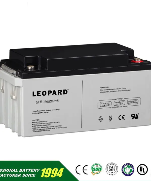 LEOPARD VRLA Solar battery 12V65AH