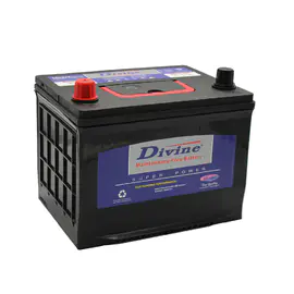 Fournisseur et fabricant de batteries de voiture Divine 55D23R/L 12V55AH