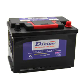 Fournisseur et fabricant de batteries de voiture Divine MF57531 12V75AH
