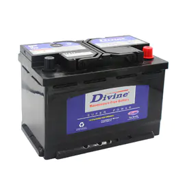 Divine car battery supplier and manufacturer MF 57217 12V72AH