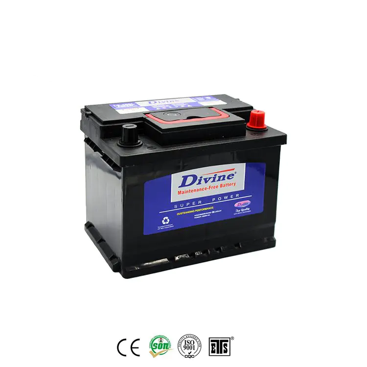 Divine car battery supplier and manufacturer MF L2-400 12V60AH