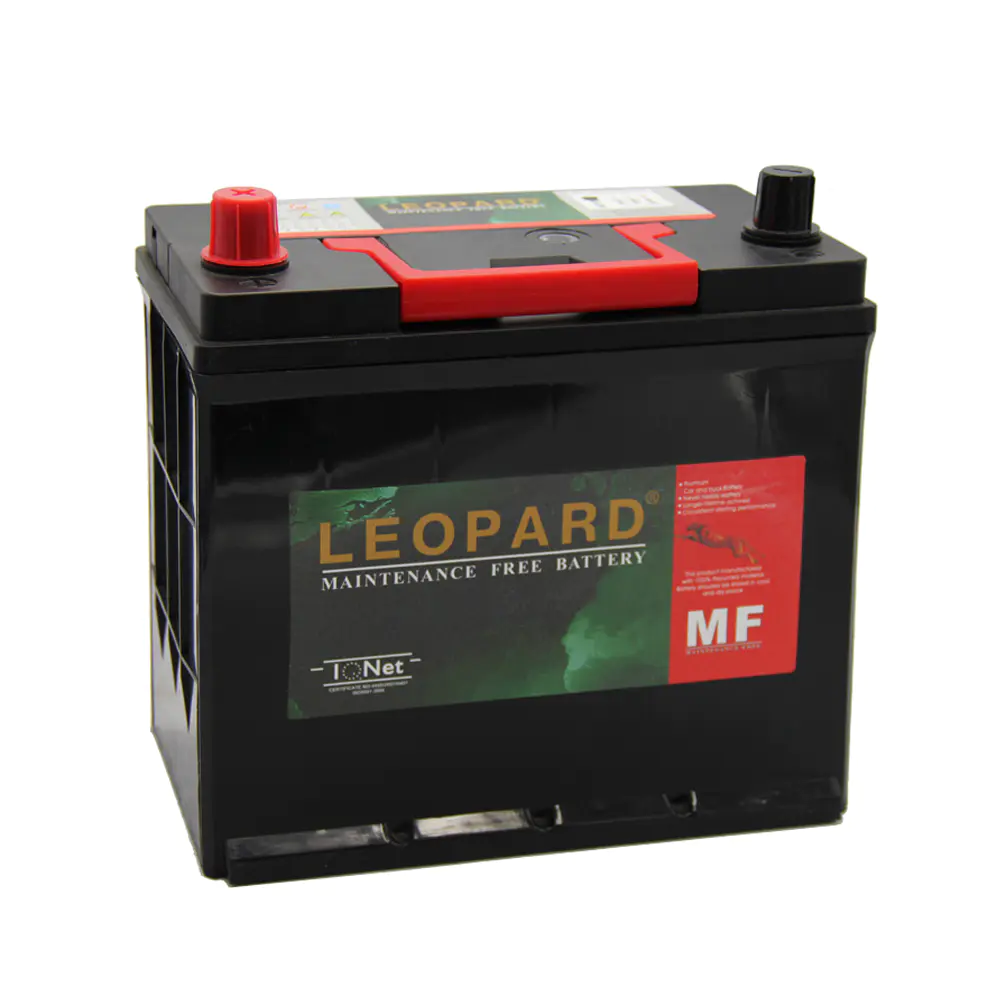 Leopard car battery supplier and manufacturer 46B24R/L 12V45AH