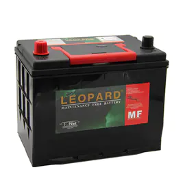 Leopard car battery supplier and manufacturer 65D26R/L 12V60AH