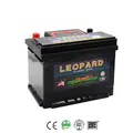 Leopard car battery supplier and manufacturer 55530 12V60AH