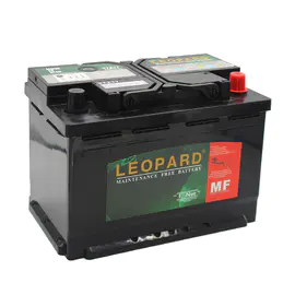 Leopard car battery supplier and manufacturer MF57531 12V75AH