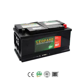 Fournisseur et fabricant de batteries de voiture Leopard MF 58815 12V88AH