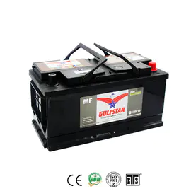 Gulfstar car battery supplier and manufacturer MF 58815 12V88AH