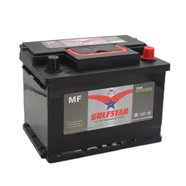 Gulfstar batterie de voiture fournisseur et fabricant MF L2-400 12V60AH
