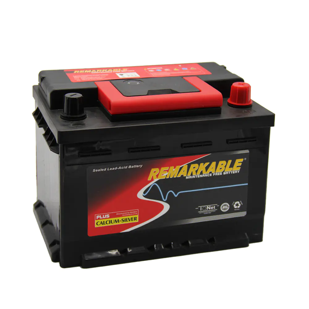 Remarquable fournisseur et fabricant de batteries de voiture 55530 12V60AH