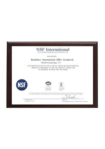 NSF-Zertifikat