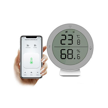 Personalización inalámbrica del sensor de temperatura y humedad smart home