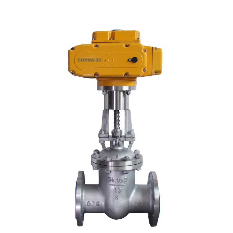 How to switch the electric gate valve?