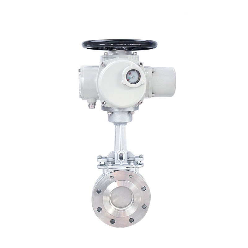 What are the advantages of using an electric knife gate valve?