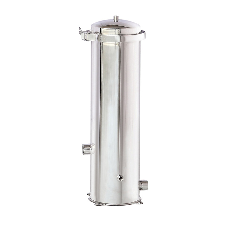 Stainless Steel 5 Micron Pleated Cartridge Filter Pressure Tank Kuogelea Pool Water Filter Tank Faucet Filter Treatment Machine