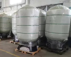 Sistem Penyaringan Pelembut Air Otomatis Untuk Pengolahan Air Tekanan Frp Sand Filter 1054 Frp Tank Buatan Cina