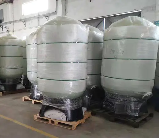 Автоматическая система фильтрации умягчителя воды для очистки воды под давлением Frp Песчаный фильтр 1054 Frp Резервуар сделано в Китае