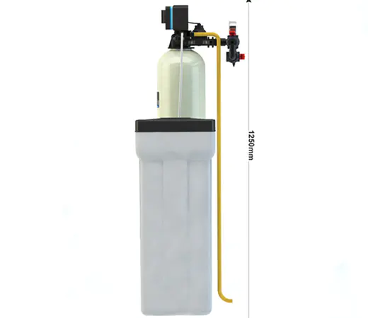 Priemyselné zariadenia na zmäkčovanie a demineralizáciu vody Dia 200 * 1100 mm Ionex živica Systém zmäkčovača vody v nádrži na vodu 500l za hodinu Filtračné zariadenie