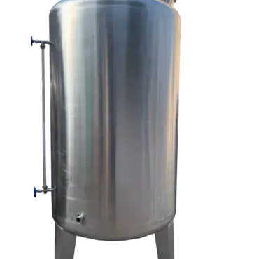 Stark Indústria 1T Cabeça Cônica Estéril Aço Inoxidável Tanque de armazenamento de água asséptico Food Grade 304 316L Material