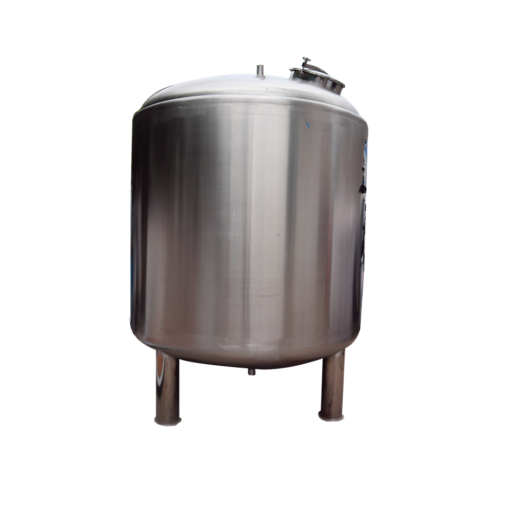 5000L tilpassede varmeisolasjonsmaterialer rustfritt stål vannlagringstank dobbel jakke vanntank