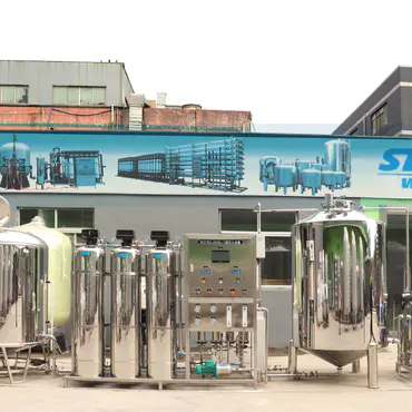 STK Odm Reverse Osmosis System 1000L Water Treatment Machine Komersial Reverse osmosis peralatan air minum langsung