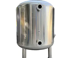 Индивидуальное отопление 316 Нержавеющая сталь Резервуар для воды Нержавеющая сталь Стерильная изоляция Резервуар для воды