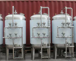 استارک صنعتی کانتینری RO سیستم های تصفیه کانتینری آب شیمیایی معکوس سیستم اسمز