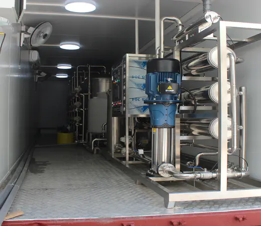 STARK industri Containerized RO Purification Systems Containerized Chemical Water Reverse Osmosis System