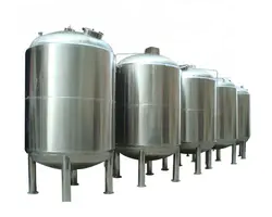 STARK Персонализирана индустрия стерилна конична глава неръждаема стомана резервоар за вода храна клас 304 316L материал