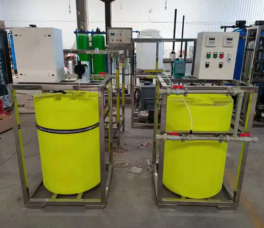 Acı ro su sistemi karıştırma dozajlama makinesi kimyasal besleme sistemi Kimyasal dozajlama sistemi