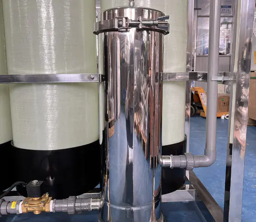 1000L sistem reverse osmosis instalasi pengolahan air pemurnian desalinasi air