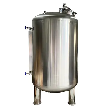 Réservoir de stockage d’eau en acier inoxydable personnalisé industriel de 10000 gallons Récipient sous pression